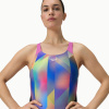 Купальник Speedo Allover Digital Rrdbreaker (Женский; 40 (52); черный/мультиколор)